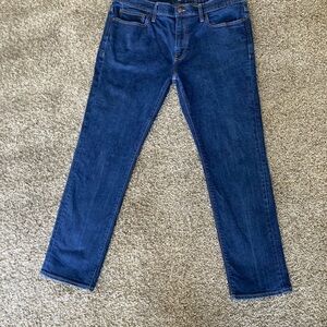 J. Crew Men's Deep Blue Straight Jeans